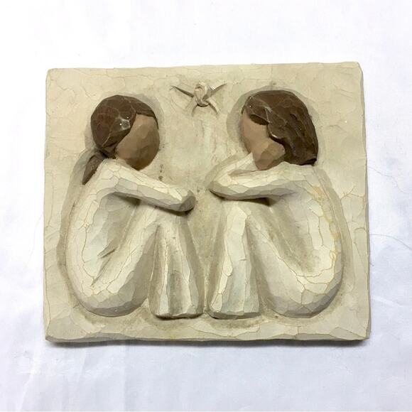 WILLOW TREE FRIENDSHIP FOREVER TRUE WALL DECOR - Picture 1 of 2